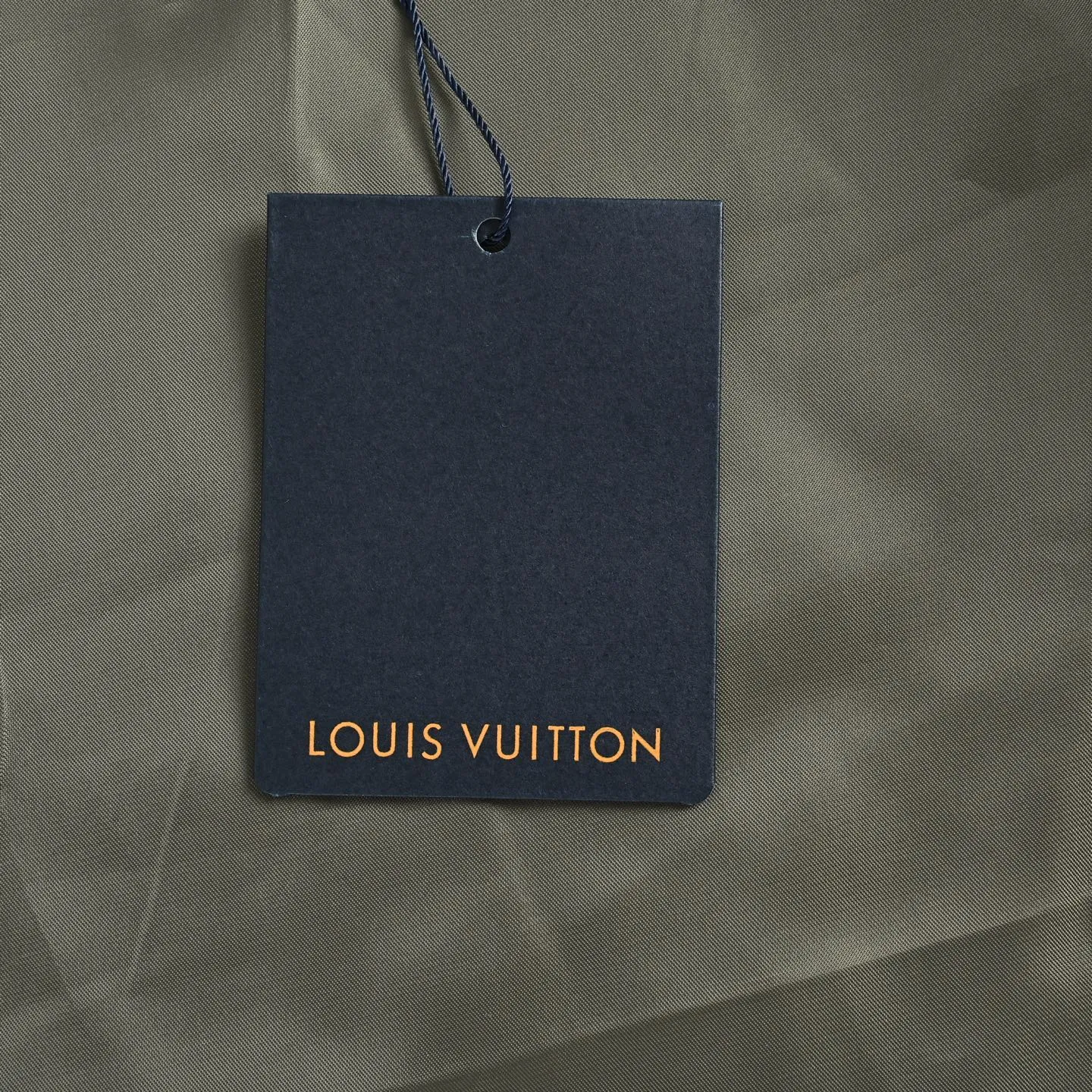 Louis Vuitton/Louis Vuitton Presbyopia printed army green zipper hooded jacket